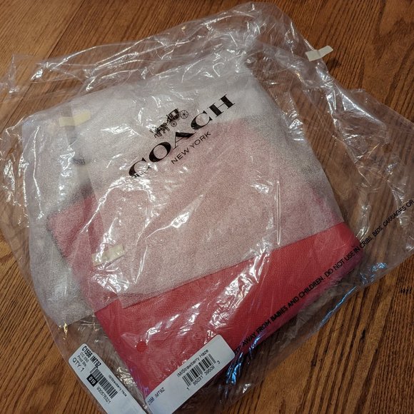 Purse Coach NWT Rowan file bag - Picture 2 of 4